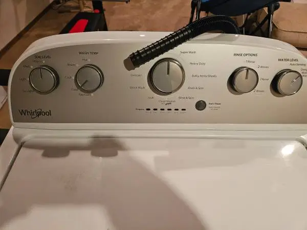 New Whirlpool washer
