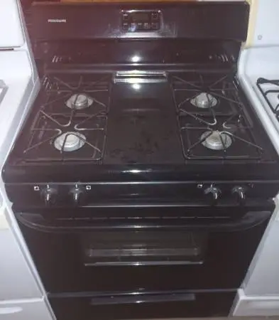 Black Gas Stove