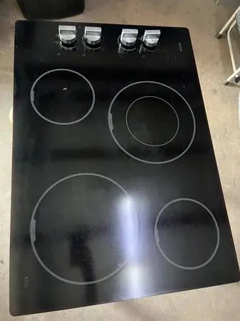 Stainless cooktop