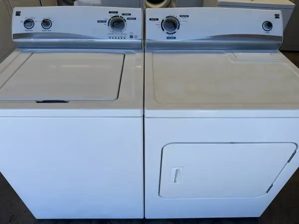 Kenmore washer and electric dryer