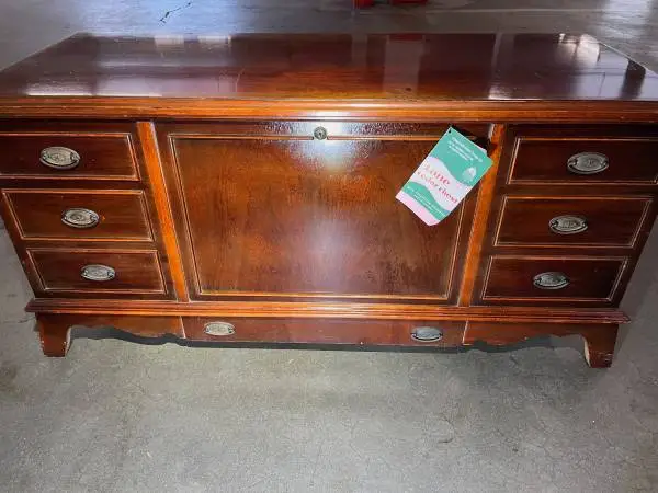 Vintage Cedar Wood Chest