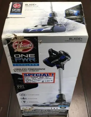 Hoover ONEPRW Blade Plus Cordless Stick Vacuum Cleaner W/ Battery & Charger Bran