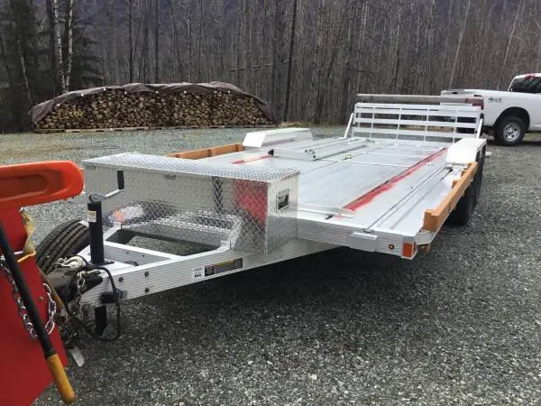 20’Triton Aluminum 10K Trailer-New Condition-Loaded