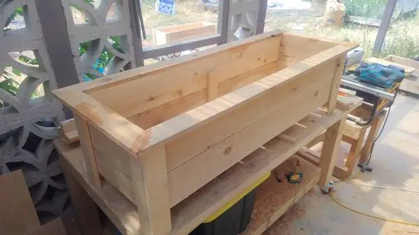 Rustic Cedar Planters