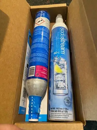 CO2 Cartridges Soda Stream Blue