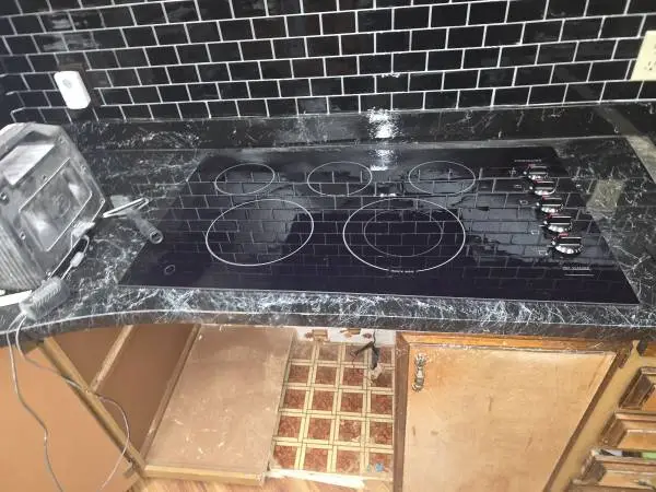 36 inch radiant side burner countertop stove