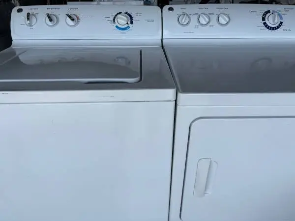 Ge washer and dryer super capacity very nice.