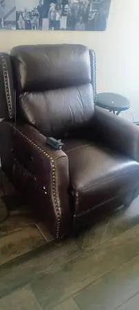 Electric Recliner Leather