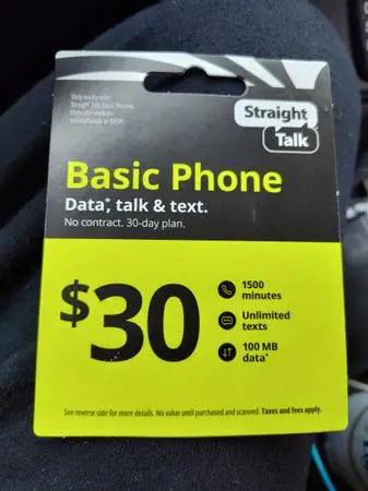 Data card from Straight Talk wireless