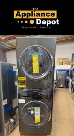 New Electrolux Laundry Tower Washer & Electric Dryer