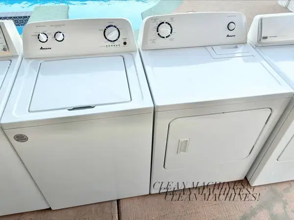 Amana Washer and Electric Dryer CLEAN MACHINES!