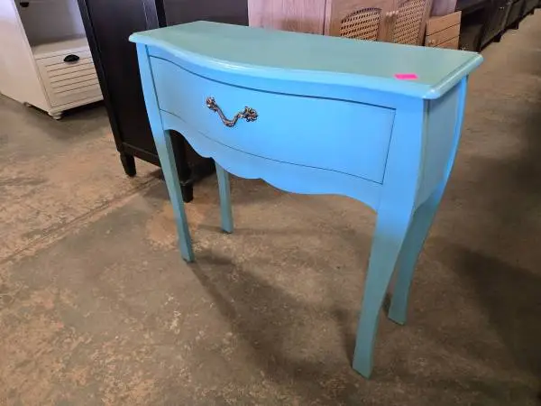 Habitat for Humanity Restore – Small Blue Side Table