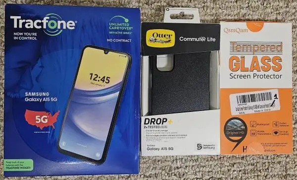 Brand new and sealed Tracfone Samsung A15 5G