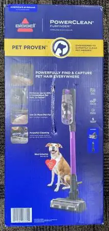 BISSELL PowerClean FURFINDER Pet CORDLESS STICK VACUUM