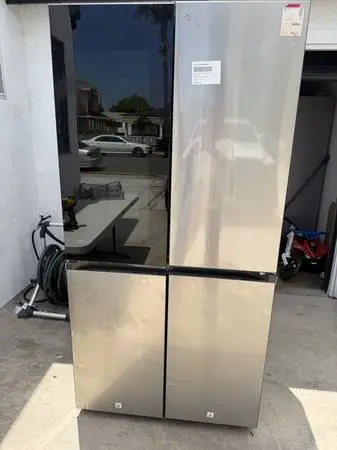 Samsung bespoke stainless steel refrigerator