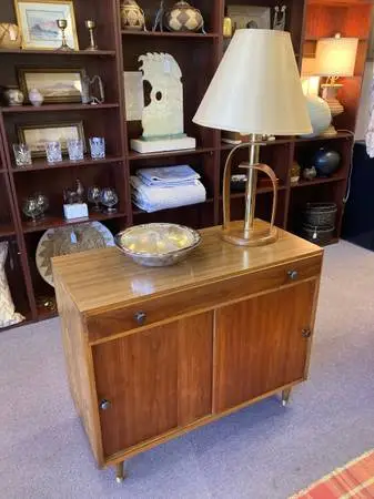 1950s retro cocktail bar cabinet