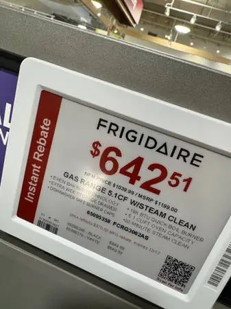 Oven. Frigidaire. Electric