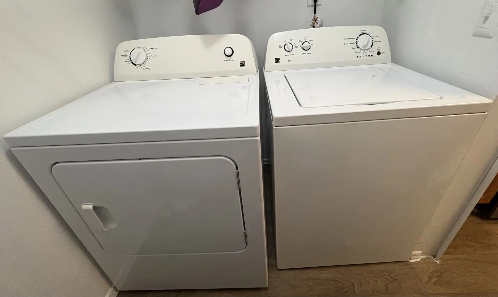 Washer and Dryer
