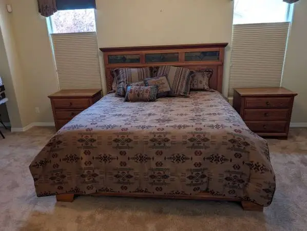 Mission Bedroom set (King )