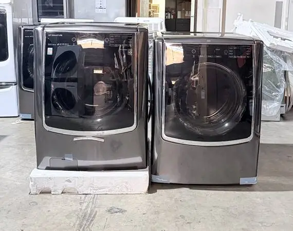 LG WM9500HKA Washer + DLEX9500K Dryer Set