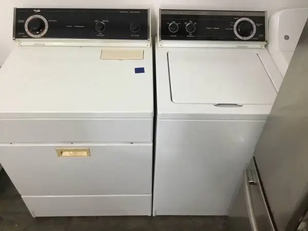 Whirlpool washer and dryer old school