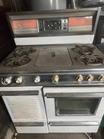Antique gas stove