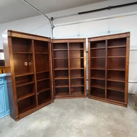 Large Bookcases With Lighting