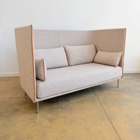 Hay Silhouette High Back Sofa by GamFratesi (Retail $4500+)