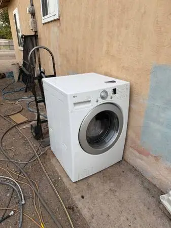 LG White Front Loading Washer For Sale $100 Or Best Offer