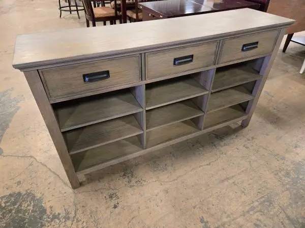 Habitat for Humanity Restore – Gray-Wash Modern Farmhouse Sideboard