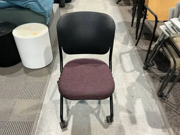 Lot of 11 Nesting / Training Room Chairs on Casters by KI