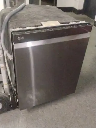 LG direct drive stainless dishwasher