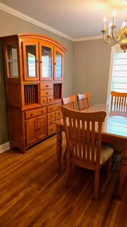Solid Wood Vaughn Company Room Set – $400 (CASH ONLY)