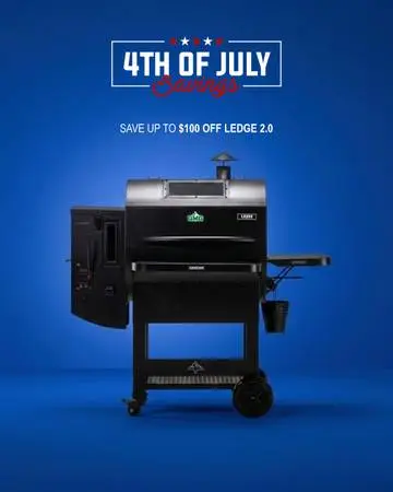 4th of July Deal $699 on Green Mountain Ledge 2.0 Pellet Grill Smoker*