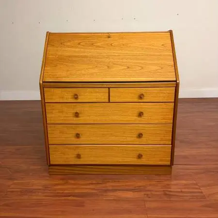 3 Different Vintage Secretary Desks, Mid Century Modern & More