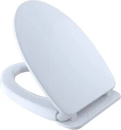 Brand New Toto Cotton White Elongated Soft Close Toilet Seat