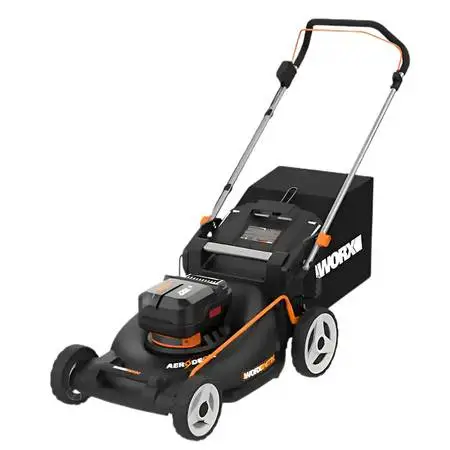 New WORX Nitro WG752 40V Electric PRO 21 Cordless Push Lawn Mower