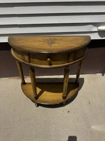 Household Wooden Table With Drawer