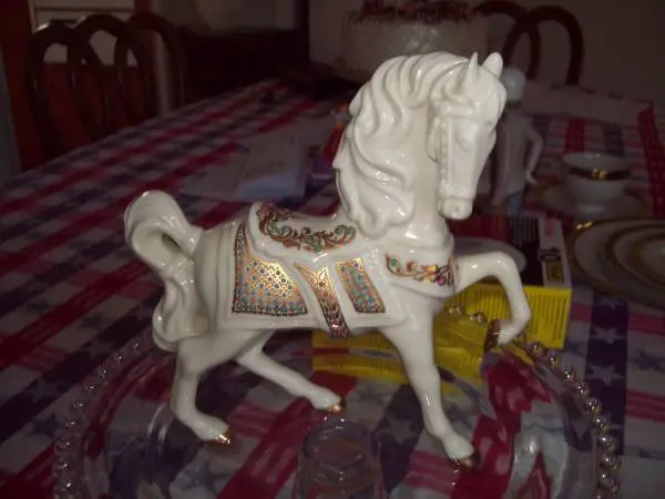 Exquisite Lenox Jewel Horse-Large-Perfect Condition-Made USA