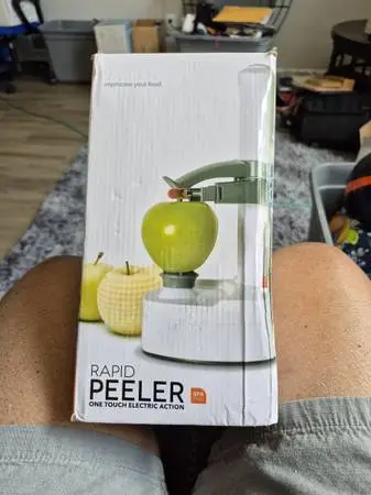 Rapid Peeler One Touch Electric Action fruit and vegetable peeling machine