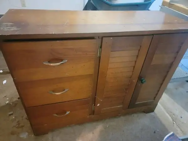 All in one buffet and table