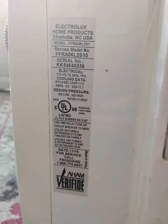 Air conditioner btu 6000 Ypsilanti