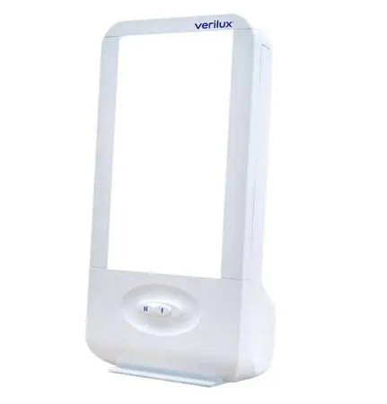 SAD LAMP Verilux HappyLight Liberty 7,500 LUX Light Therapy Lamp