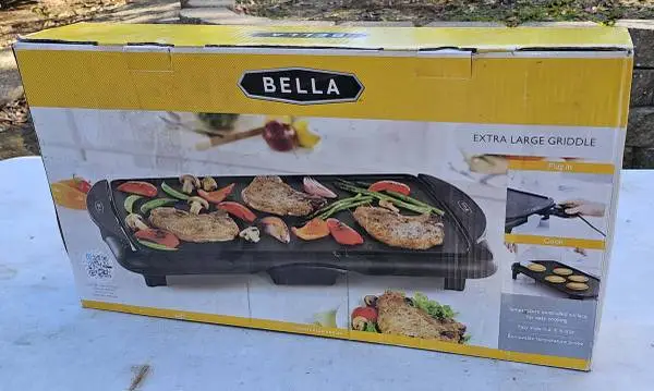 Bella Extra Large 20 x 10.5 Non-Stick Electric Griddle