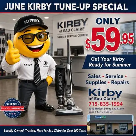 Kirby Vacuum Cleaner Tune-Up / Repair / Service — $59.95 June Special
