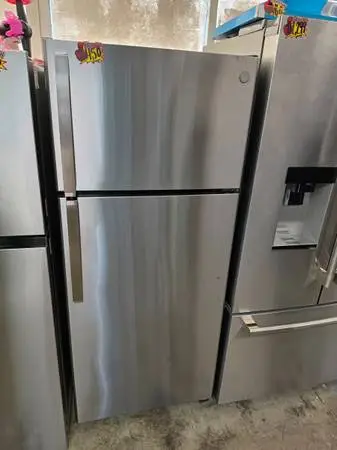 Ge stainless steel top freezer refrigerator