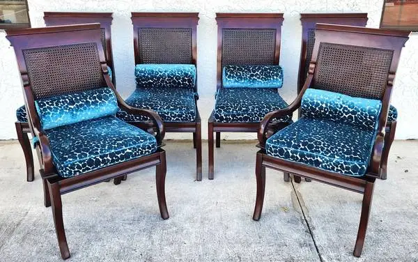 Stanley British Colonial Dining Chairs American Craftsman Collection S