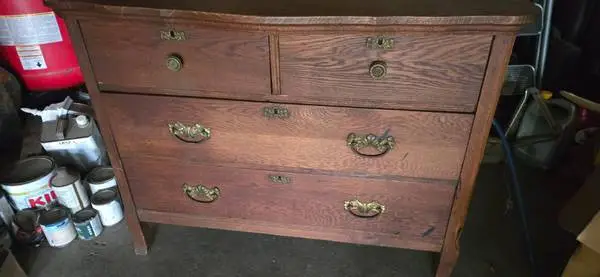 antique Oak Bureau