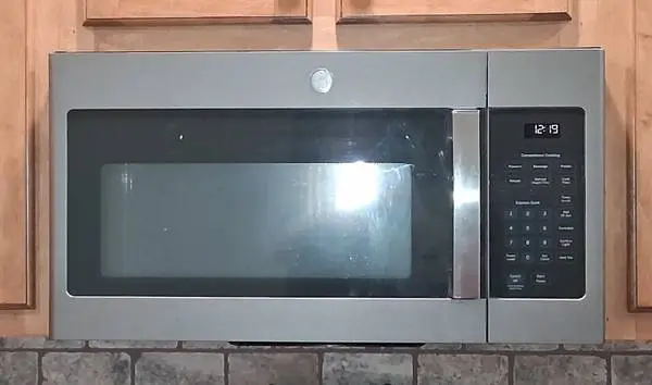 GE Over-the-Stove Microwave, Stainless Steel