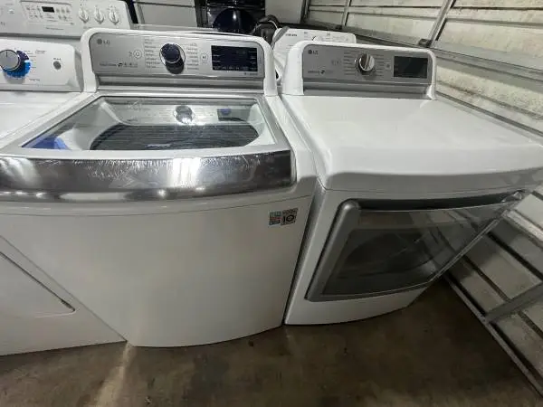 Washer and dryer LG large capacity